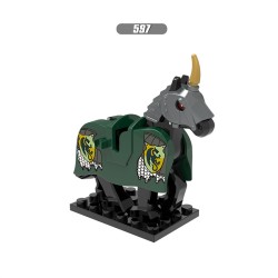 Medieval Roman Green Dragon Warrior Minifigures