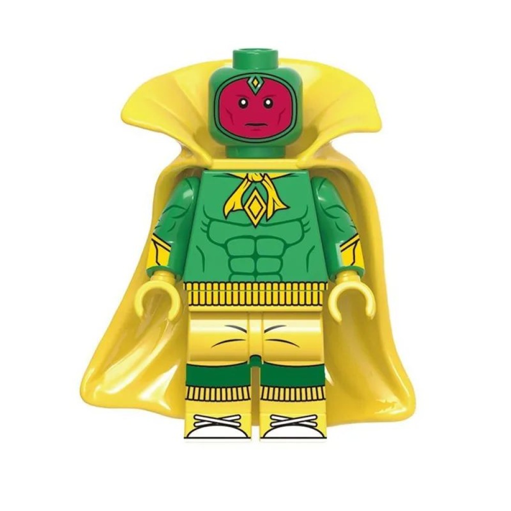 lego minifigure Marvel Minifigure Vision Marvel building block bricks toys