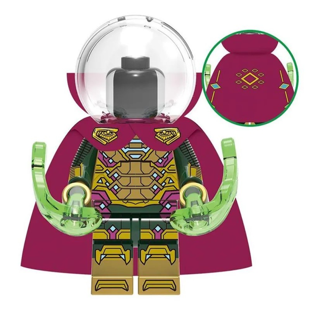 lego minifigure Marvel Minifigure Mysterio Marvel building block bricks toys
