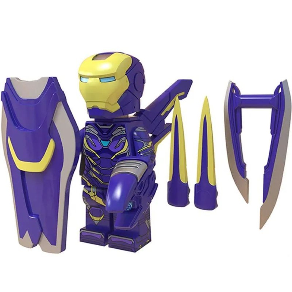 lego minifigure Marvel Minifigure Iron Man MK49 Marvel building block bricks toys