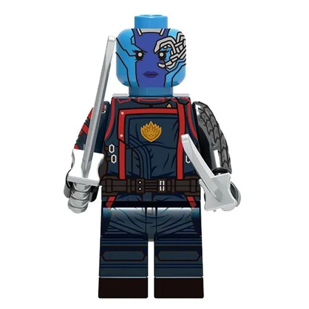 lego minifigure Marvel Minifigure Nebula (Guardians of the Galaxy Vol. 3) Marvel building block bricks toys