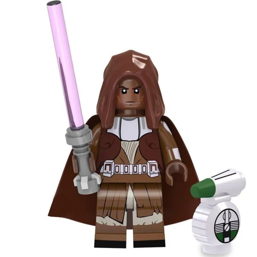 lego minifigure Star Wars Minifigure Mace Windu Star Wars building block bricks toys lego minifigure Star Wars Minifigure Mace Windu Star Wars building block bricks toys