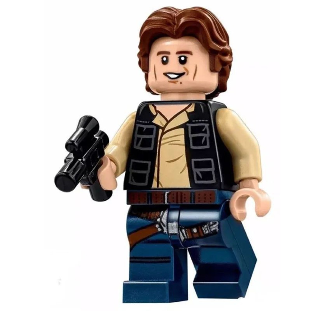 lego minifigure Star Wars Minifigure Han Solo Star Wars building block bricks toys lego minifigure Star Wars Minifigure Han Solo Star Wars building block bricks toys
