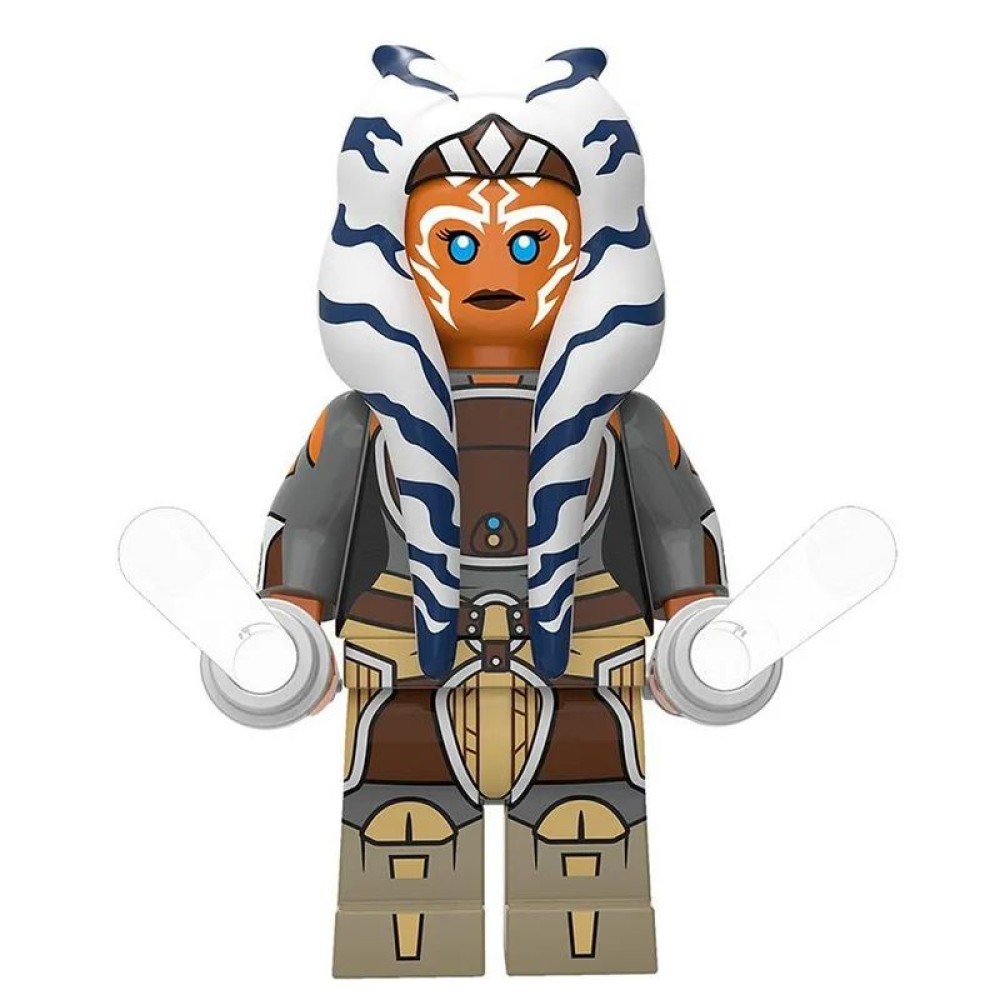 lego minifigure Star Wars Minifigure Ahsoka Tano Star Wars building block bricks toys lego minifigure Star Wars Minifigure Ahsoka Tano Star Wars building block bricks toys