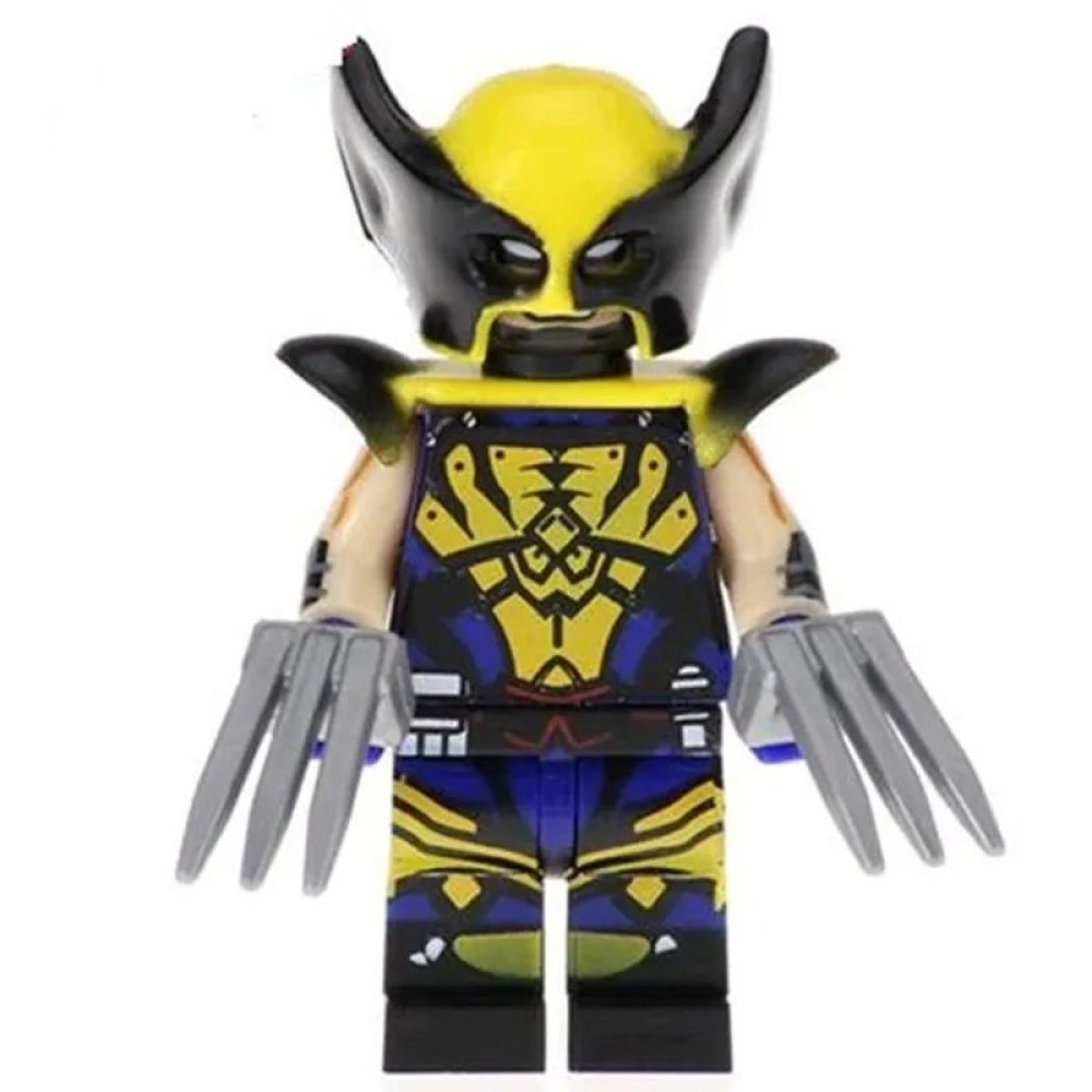 lego minifigure Marvel Minifigure Wolverine Marvel building block bricks toys