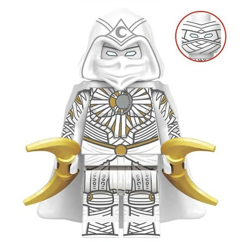 lego minifigure Marvel Minifigure Moon Knight Marvel building block bricks toys