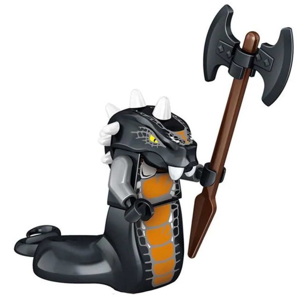 lego minifigure Ninjago Ninja Minifigure Serpentine Skalidor NINJAGO building block bricks toys lego minifigure Ninjago Ninja Minifigure Serpentine Skalidor NINJAGO building block bricks toys