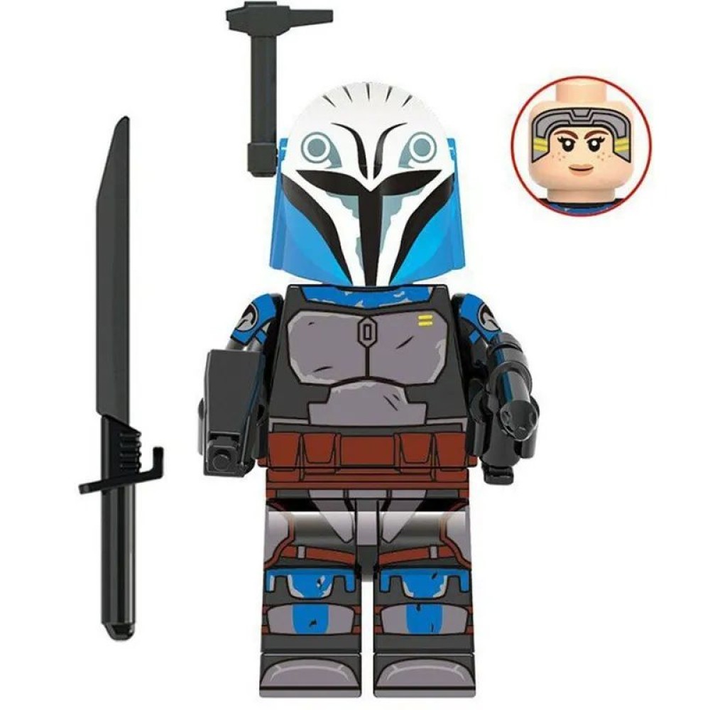 lego minifigure Star Wars Minifigure Bo-Katan Kryze Star Wars building block bricks toys lego minifigure Star Wars Minifigure Bo-Katan Kryze Star Wars building block bricks toys