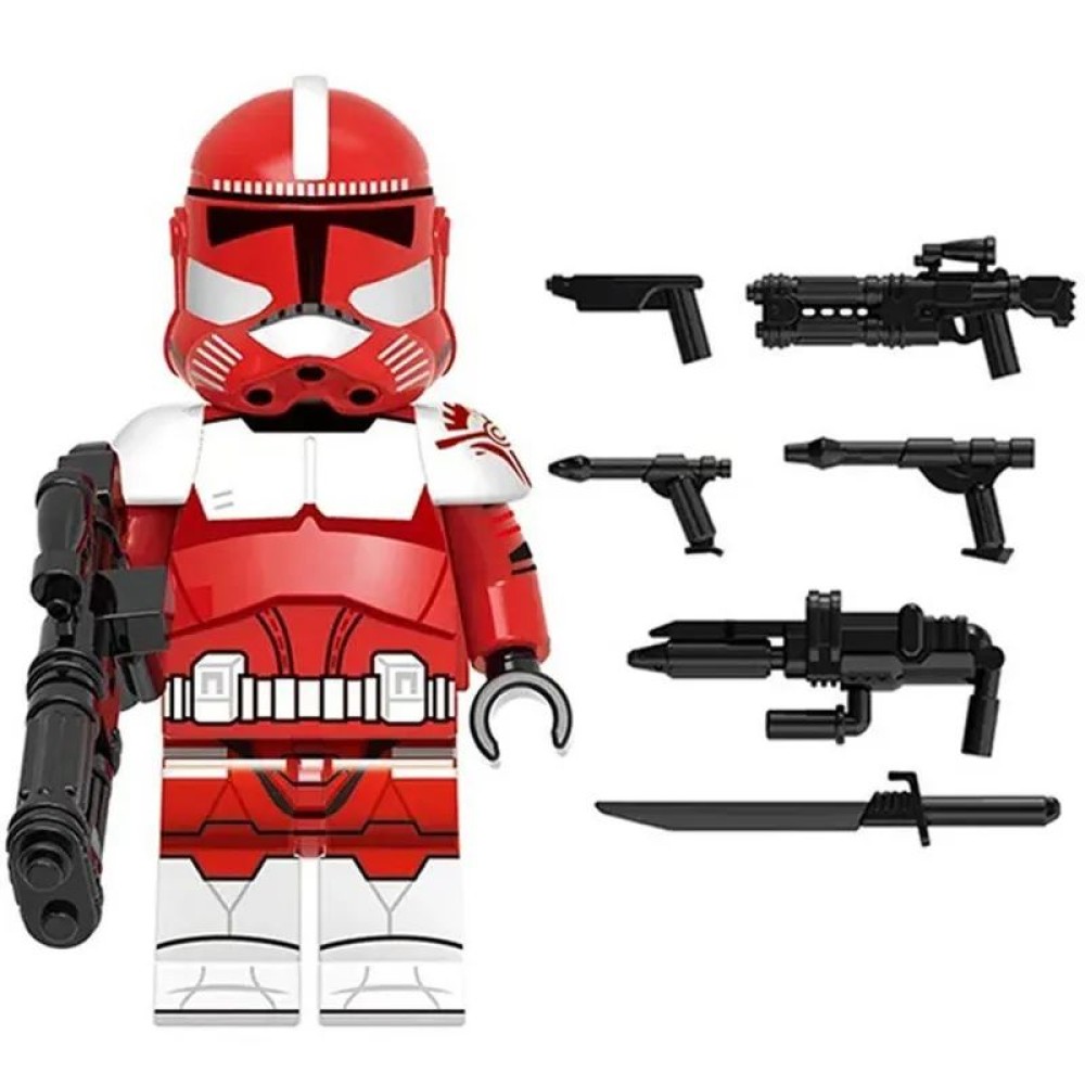 lego minifigure Star Wars Minifigure Coruscant Guard Commander Fox Star Wars building block bricks toys lego minifigure Star Wars Minifigure Coruscant Guard Commander Fox Star Wars building block bricks toys
