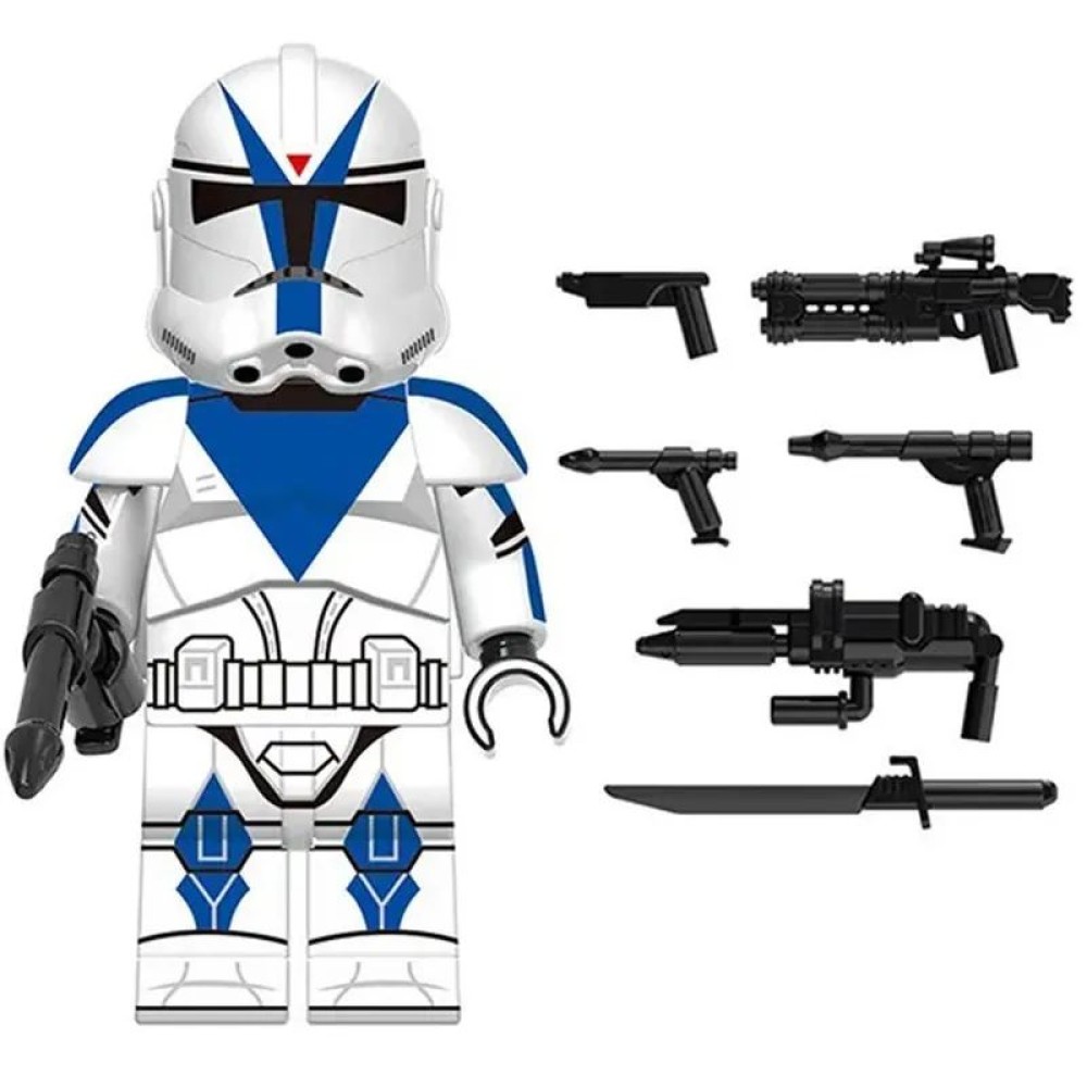 lego minifigure Star Wars Minifigure 501st Legion Soldier Star Wars building block bricks toys lego minifigure Star Wars Minifigure 501st Legion Soldier Star Wars building block bricks toys