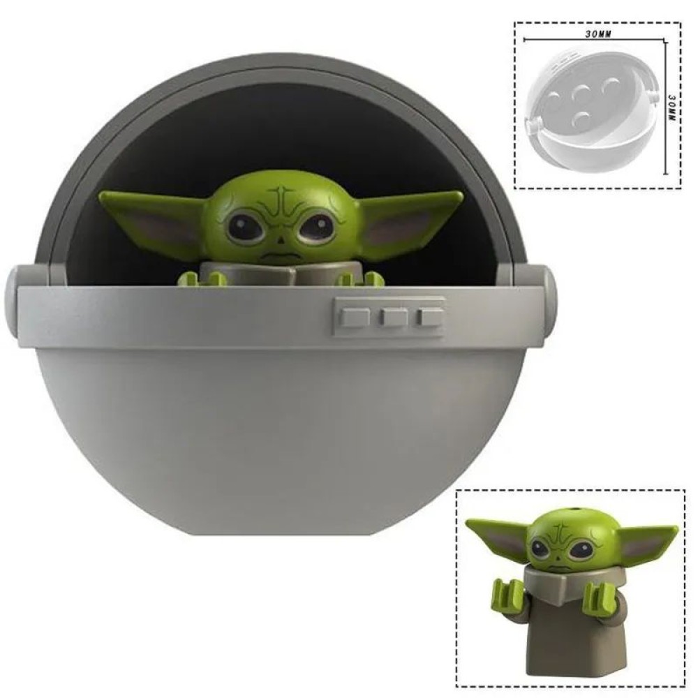 lego minifigure Star Wars Minifigure Grogu Baby Yoda Star Wars building block bricks toys lego minifigure Star Wars Minifigure Grogu Baby Yoda Star Wars building block bricks toys