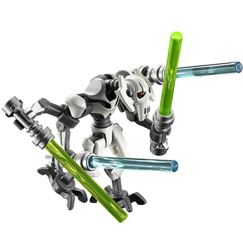 lego minifigure Star Wars Minifigure General Grievous Star Wars building block bricks toys lego minifigure Star Wars Minifigure General Grievous Star Wars building block bricks toys