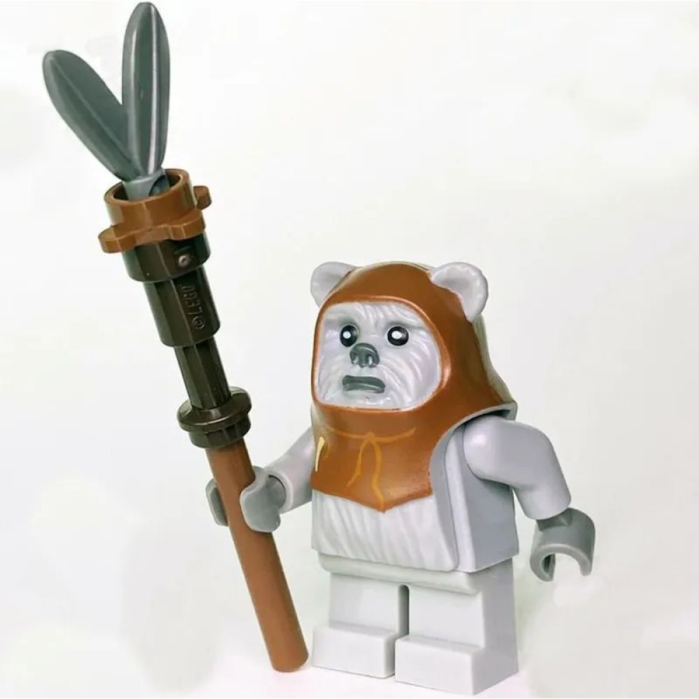 lego minifigure Star Wars Minifigure Ewok Star Wars building block bricks toys lego minifigure Star Wars Minifigure Ewok Star Wars building block bricks toys