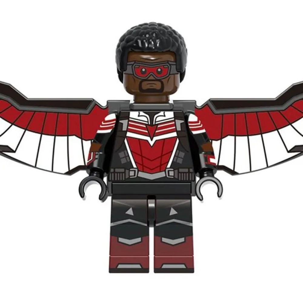 lego minifigure Marvel Minifigure Falcon Marvel building block bricks toys