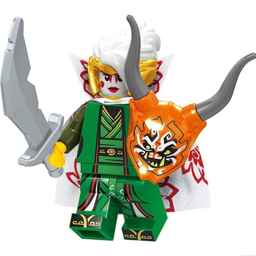 lego minifigure Ninjago Ninja Minifigure Harumi (Silent) with Deception Mask NINJAGO building block bricks toys lego minifigure Ninjago Ninja Minifigure Harumi (Silent) with Deception Mask NINJAGO building block bricks toys