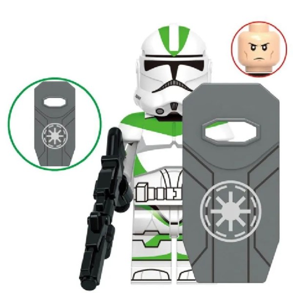 Star Wars Minifigure Clone Trooper 442nd Battalion Star Wars Minifigure Clone Trooper 442nd Battalion