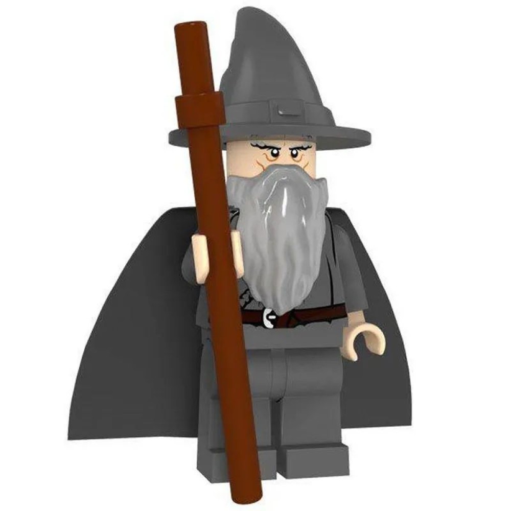 lego minifigure Lord of the Rings Minifigure Gandalf the Grey Minifigures building block bricks toys