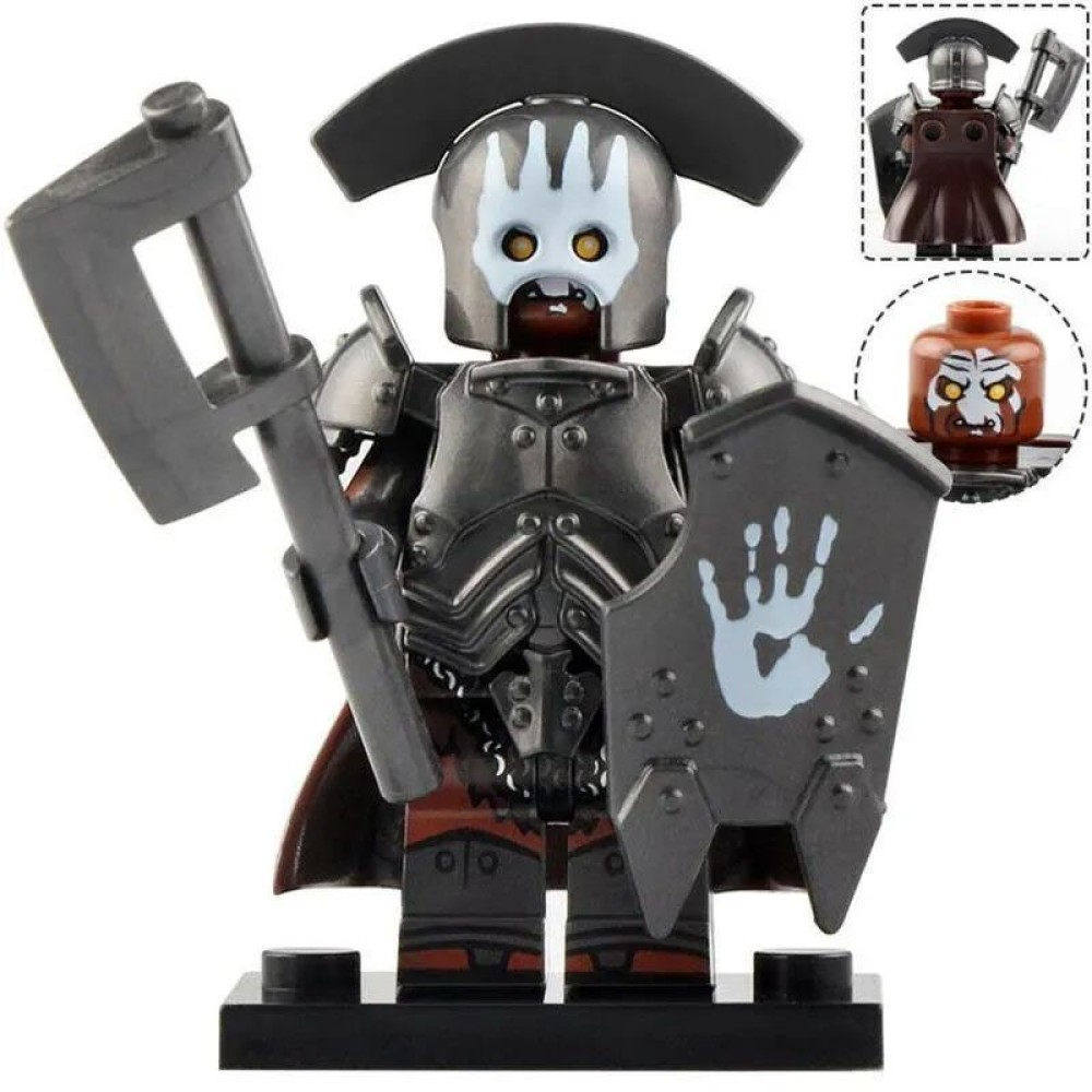 lego minifigure The Lord of the Rings Minifigure Uruk-hai Minifigures building block bricks toys