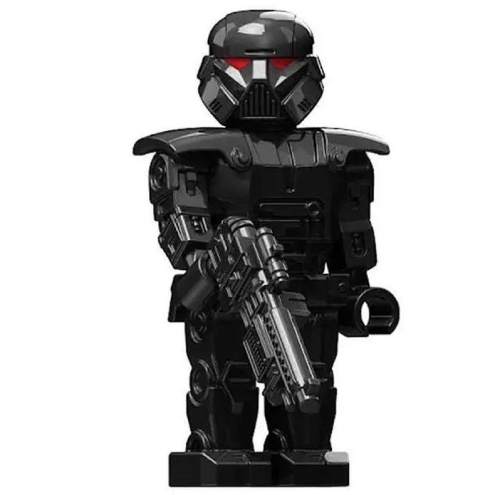 lego minifigure Star Wars Minifigure Mandalorian Dark Trooper Star Wars building block bricks toys lego minifigure Star Wars Minifigure Mandalorian Dark Trooper Star Wars building block bricks toys
