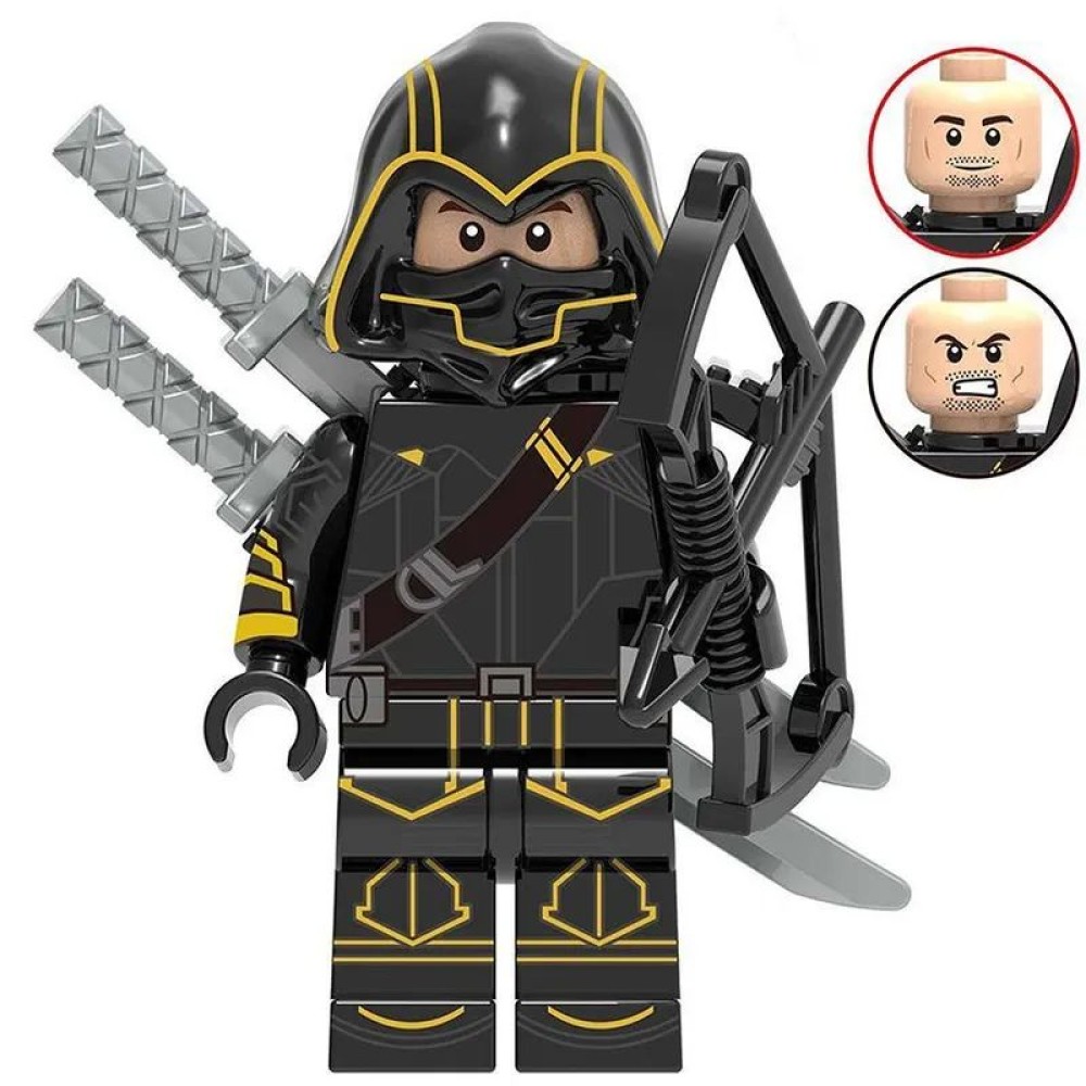 lego minifigure Marvel Minifigure Hawkeye Marvel building block bricks toys
