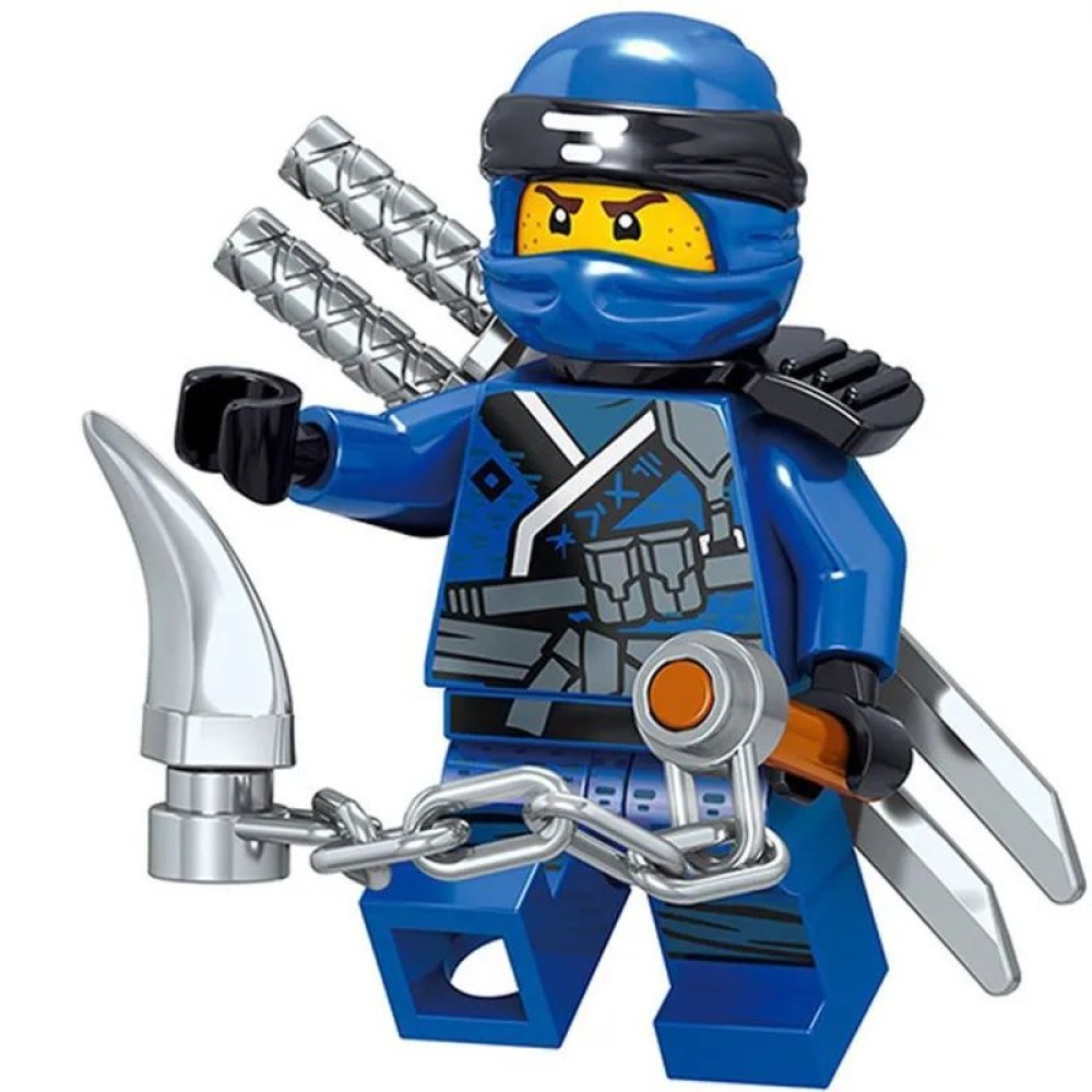 lego minifigure Ninjago Ninja Minifigure Ninja Jay NINJAGO building block bricks toys lego minifigure Ninjago Ninja Minifigure Ninja Jay NINJAGO building block bricks toys