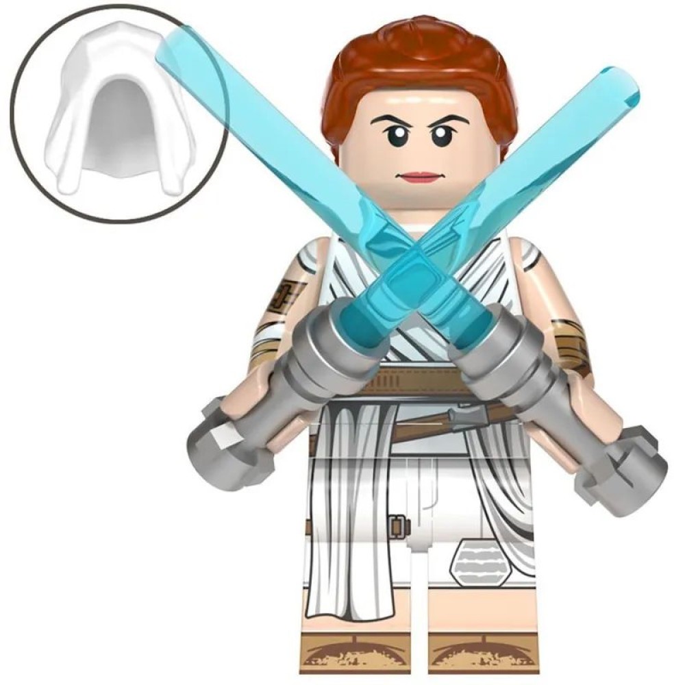 lego minifigure Star Wars Minifigure Rey Star Wars building block bricks toys lego minifigure Star Wars Minifigure Rey Star Wars building block bricks toys