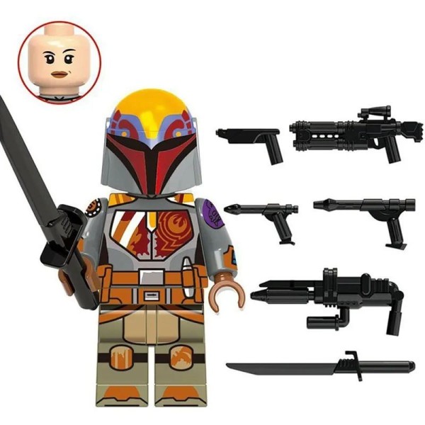 Star Wars Minifigure Sabine Wren Star Wars Minifigure Sabine Wren