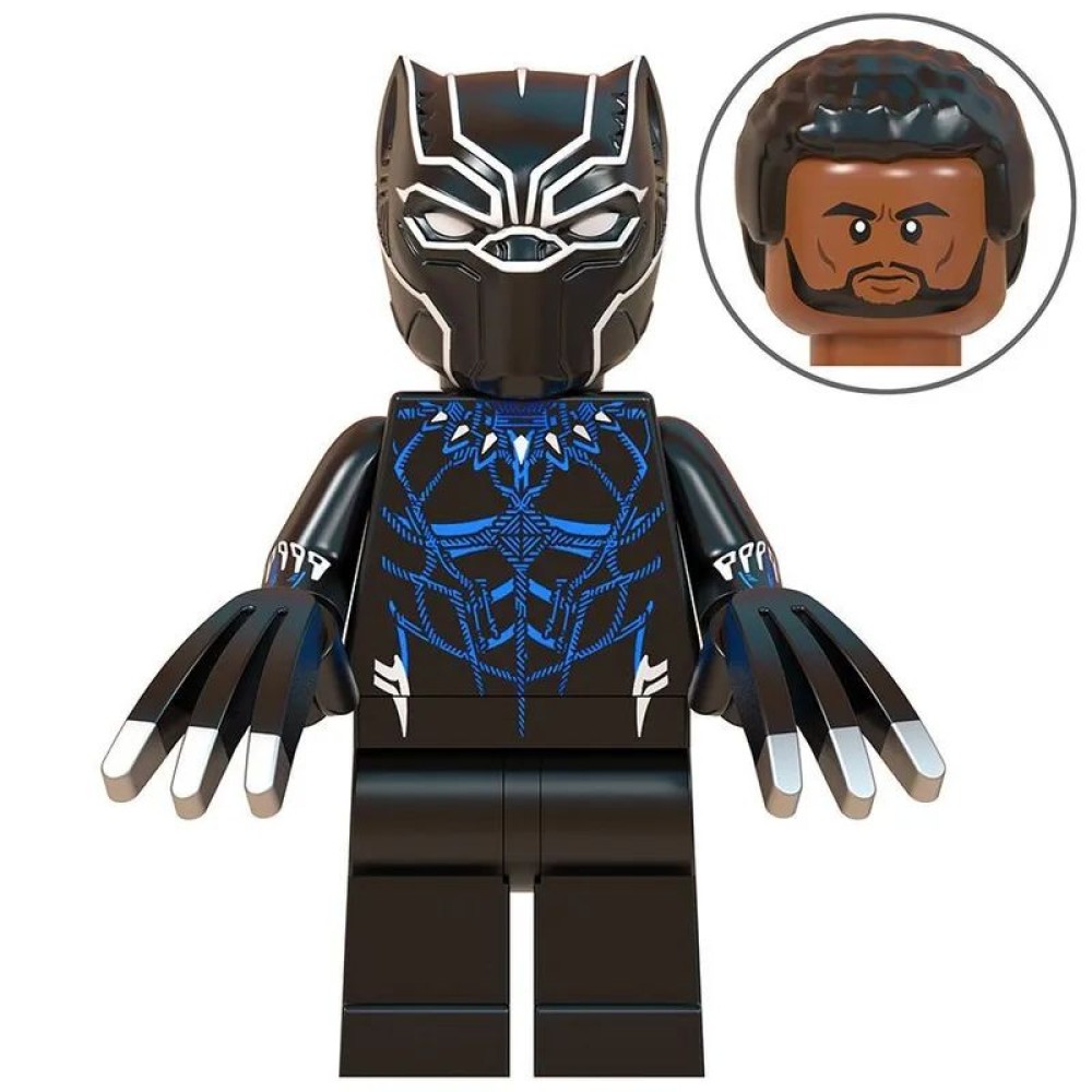 lego minifigure Marvel Minifigure Black Panther Marvel building block bricks toys