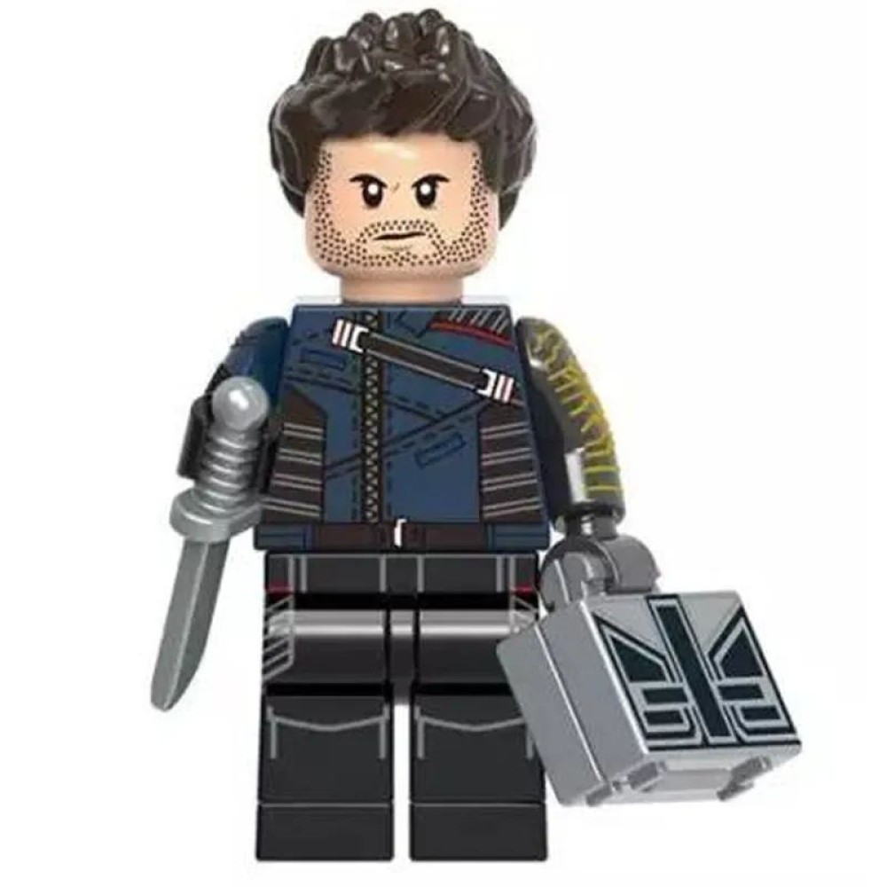 lego minifigure Marvel Minifigure Bucky Barnes Marvel building block bricks toys