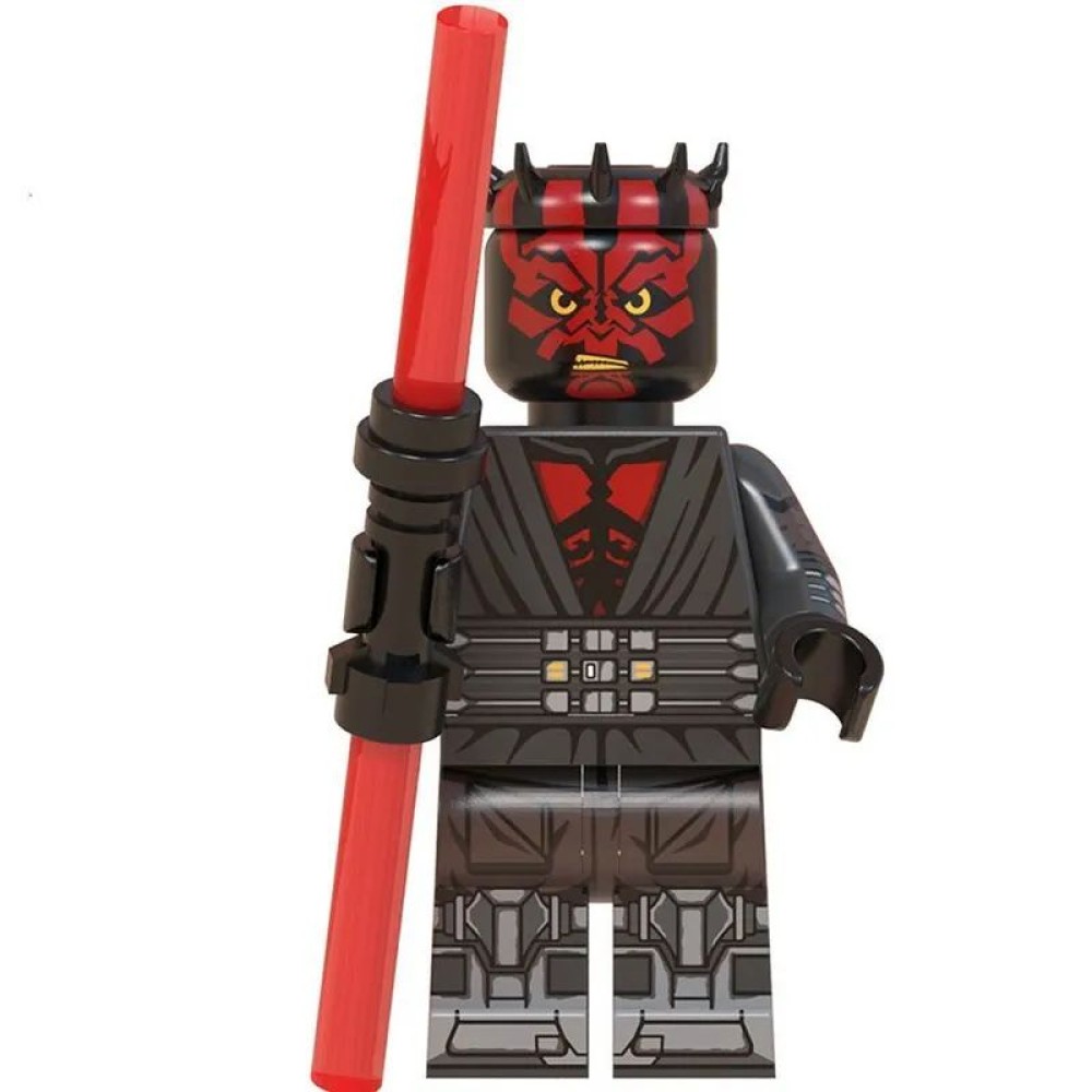 lego minifigure Star Wars Minifigure Darth Maul Star Wars building block bricks toys lego minifigure Star Wars Minifigure Darth Maul Star Wars building block bricks toys