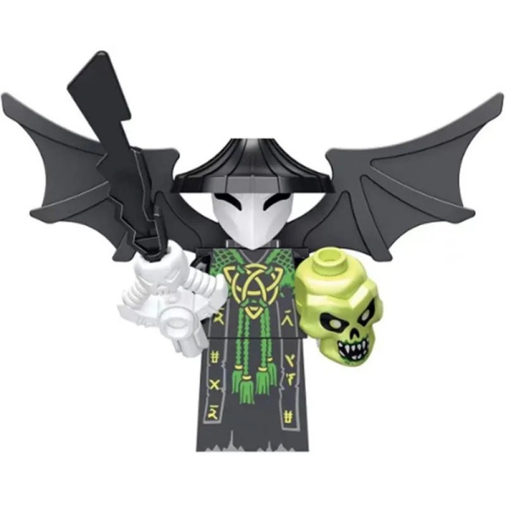 lego minifigure Ninjago Minifigure Vangelis Skull Keeper NINJAGO building block bricks toys lego minifigure Ninjago Minifigure Vangelis Skull Keeper NINJAGO building block bricks toys