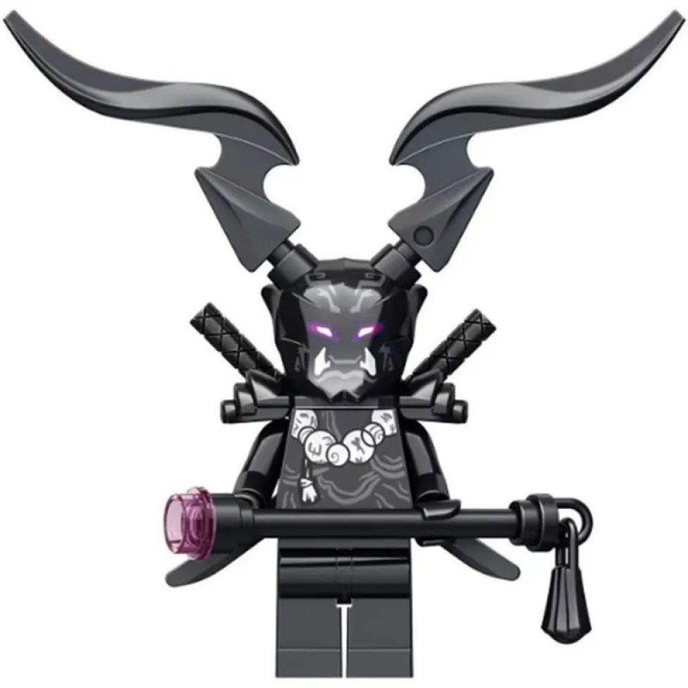 lego minifigure Ninjago Ninja Oni Omega NINJAGO building block bricks toys lego minifigure Ninjago Ninja Oni Omega NINJAGO building block bricks toys