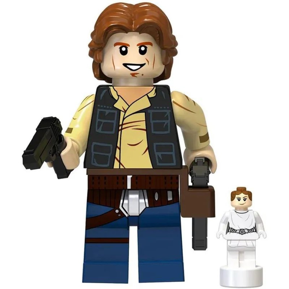 lego minifigure Star Wars Minifigure Han Solo Star Wars building block bricks toys lego minifigure Star Wars Minifigure Han Solo Star Wars building block bricks toys