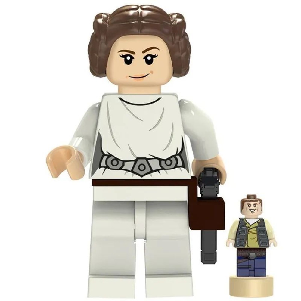 lego minifigure Star Wars Minifigure Princess Leia Organa Star Wars building block bricks toys lego minifigure Star Wars Minifigure Princess Leia Organa Star Wars building block bricks toys