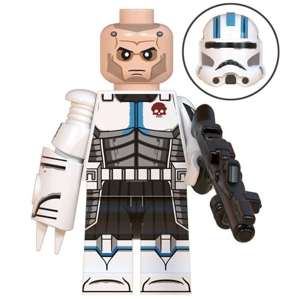 lego minifigure Star Wars Minifigure Echo Star Wars building block bricks toys lego minifigure Star Wars Minifigure Echo Star Wars building block bricks toys