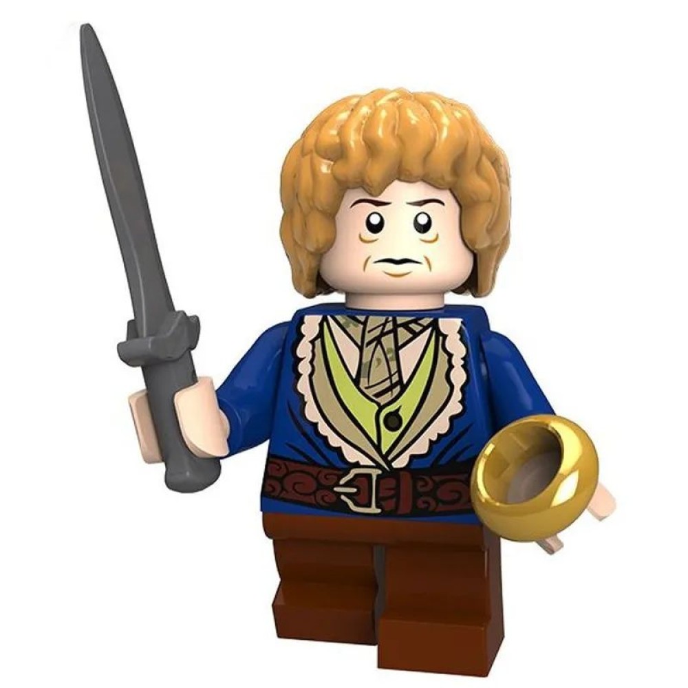 lego minifigure The Lord of the Rings Minifigure Hobbit Bilbo Baggins Minifigures building block bricks toys lego minifigure The Lord of the Rings Minifigure Hobbit Bilbo Baggins Minifigures building block bricks toys