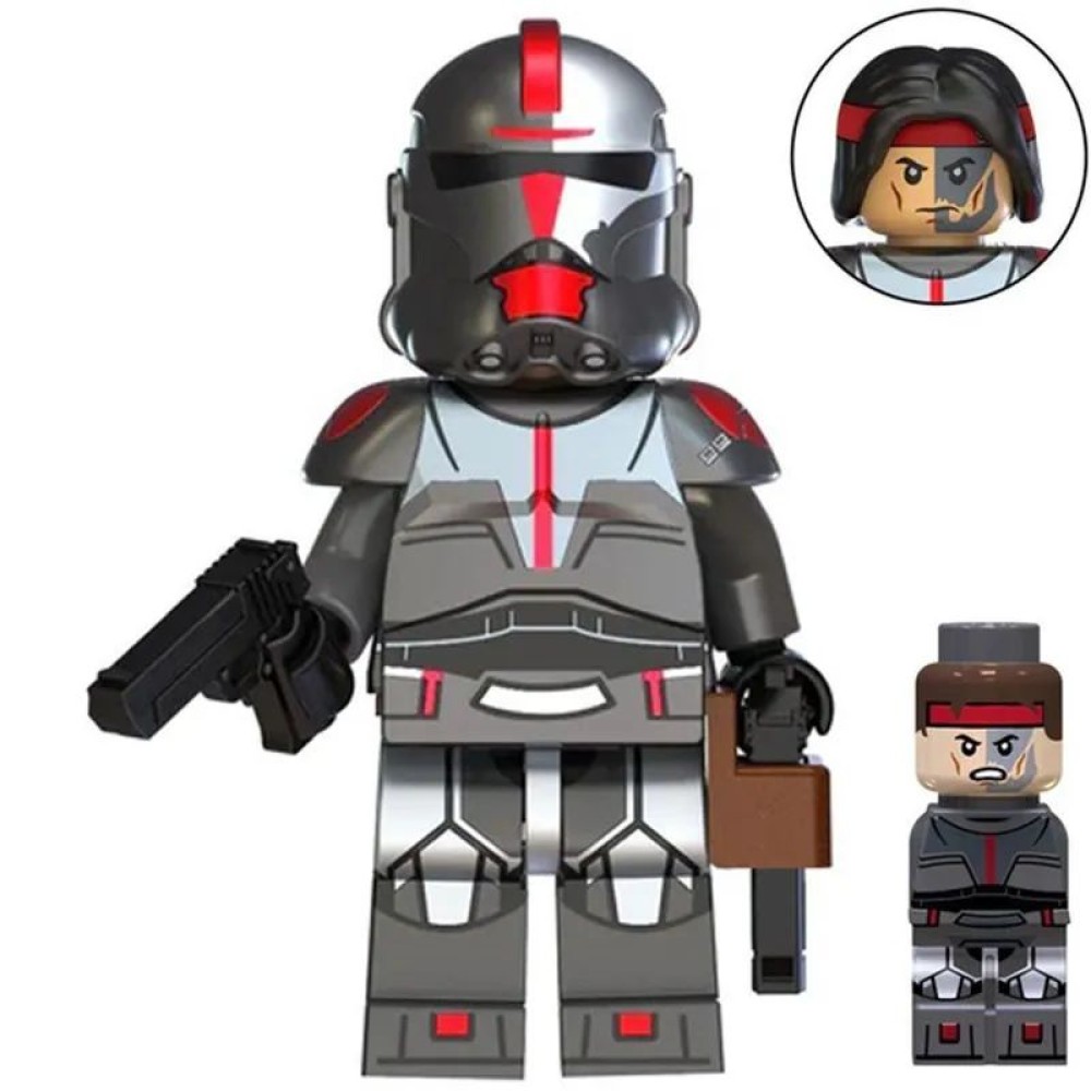 lego minifigure Star Wars Minifigure Hunter Bounty Hunter Star Wars building block bricks toys lego minifigure Star Wars Minifigure Hunter Bounty Hunter Star Wars building block bricks toys