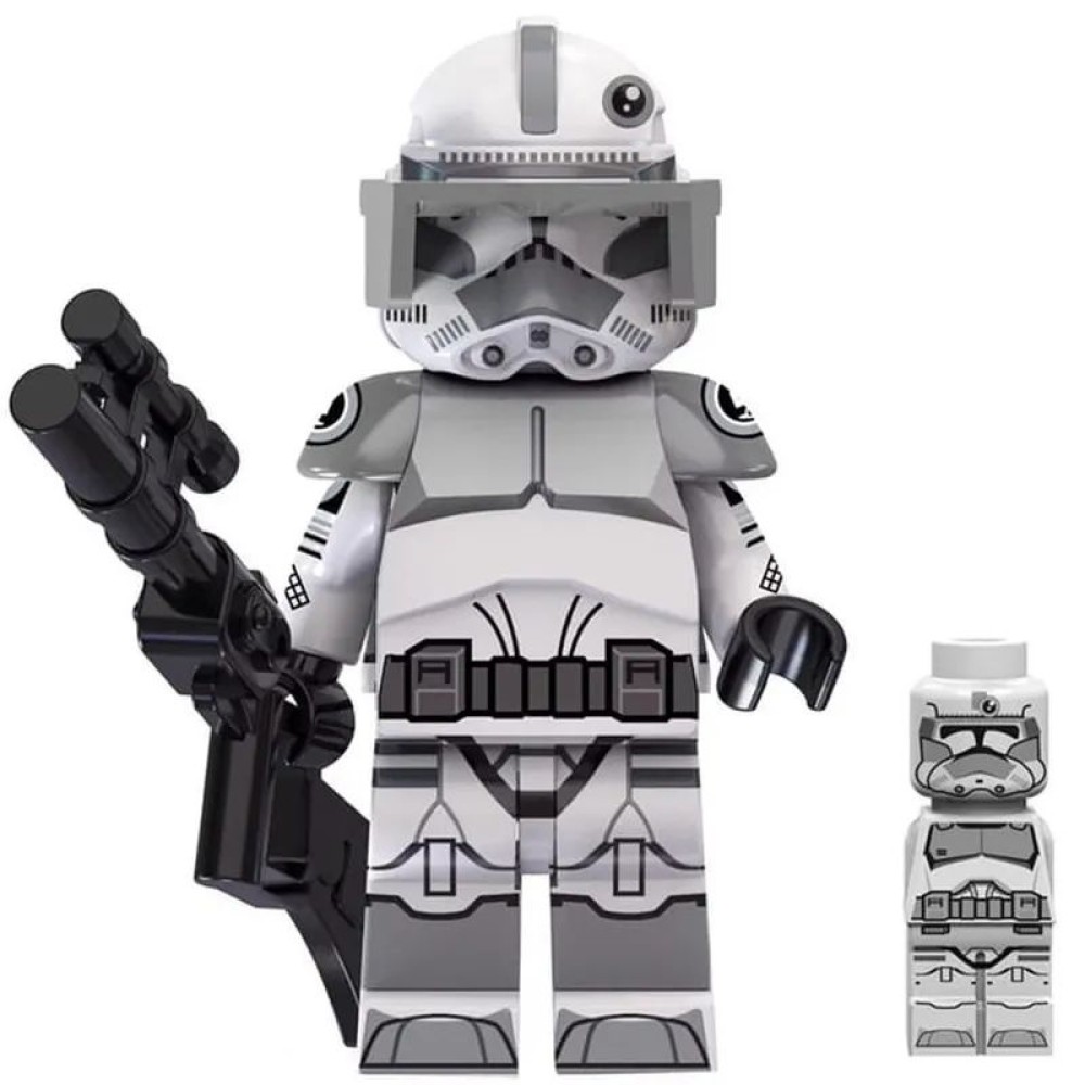 lego minifigure Star Wars Minifigure Kamino Security Commander Kamino Security Star Wars building block bricks toys lego minifigure Star Wars Minifigure Kamino Security Commander Kamino Security Star Wars building block bricks toys