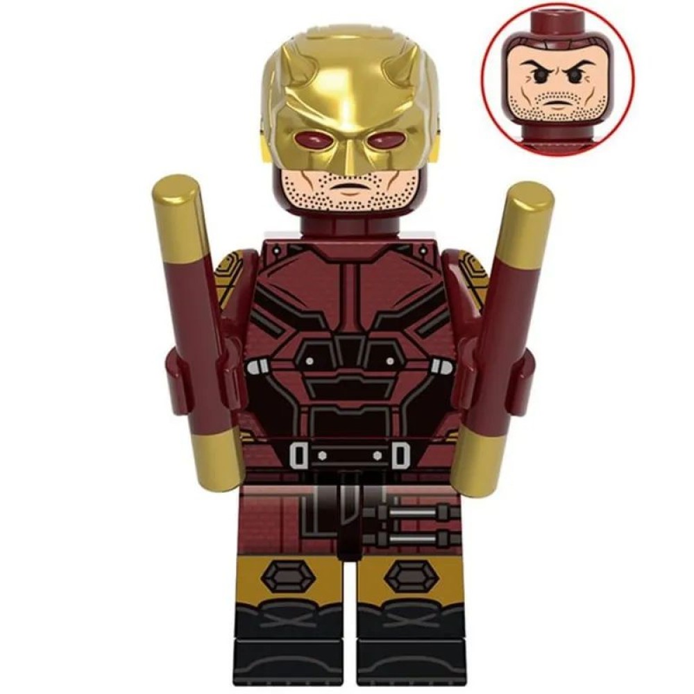 lego minifigure Marvel Minifigure Daredevil Marvel building block bricks toys