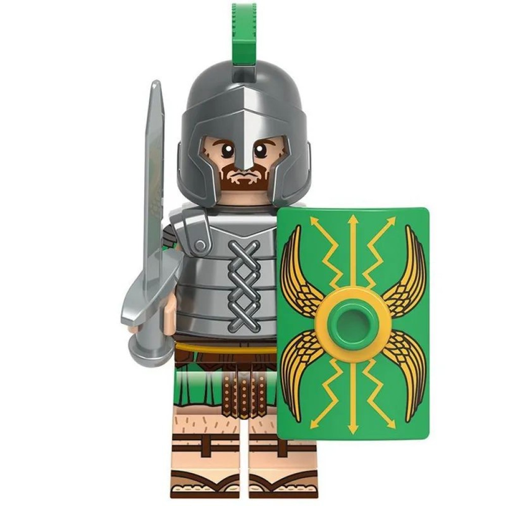 lego minifigure Minifigure Castle Knights Roman Legionary Minifigures building block bricks toys