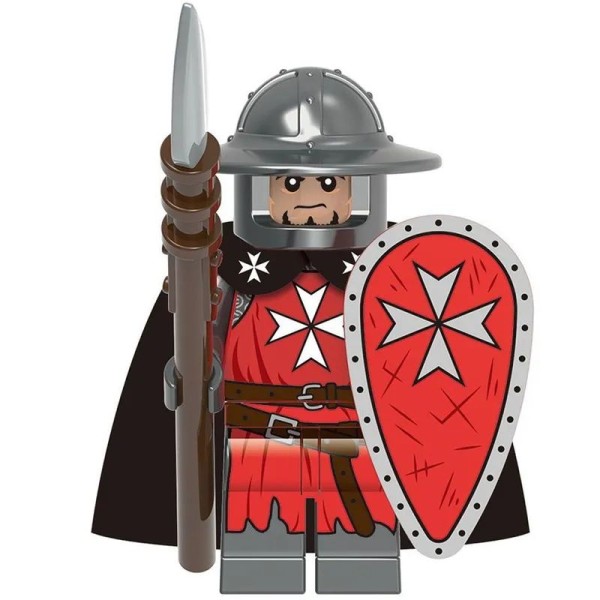 Minifigure Castle Knights Knight Hospitaller Minifigure Castle Knights Knight Hospitaller