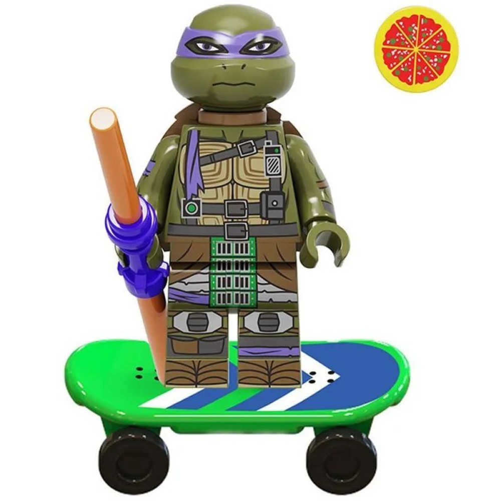 lego minifigure Ninja Turtles Minifigure Donatello Minifigures building block bricks toys
