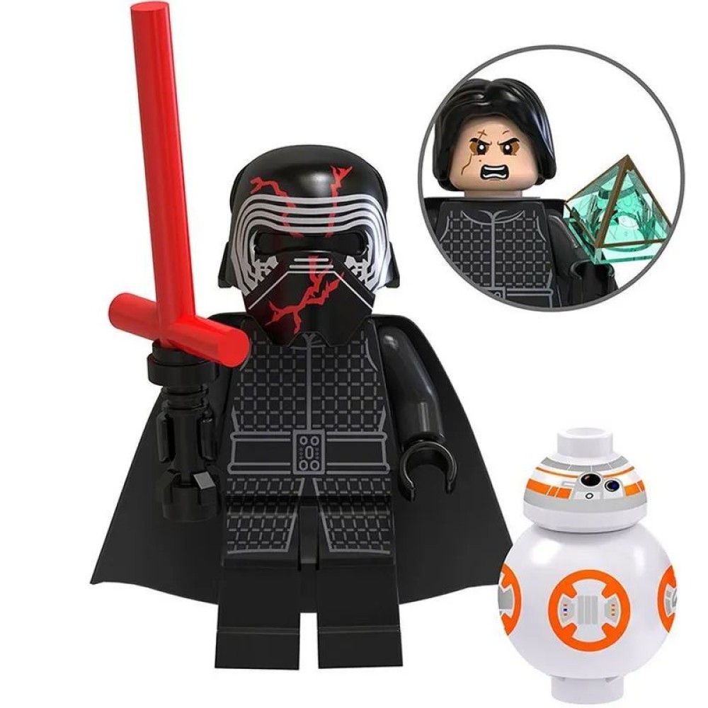 lego minifigure Star Wars Minifigure Kylo Ren Star Wars building block bricks toys lego minifigure Star Wars Minifigure Kylo Ren Star Wars building block bricks toys