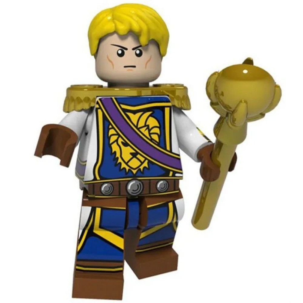 lego minifigure World of Warcraft Minifigure Anduin Wrynn Minifigures building block bricks toys