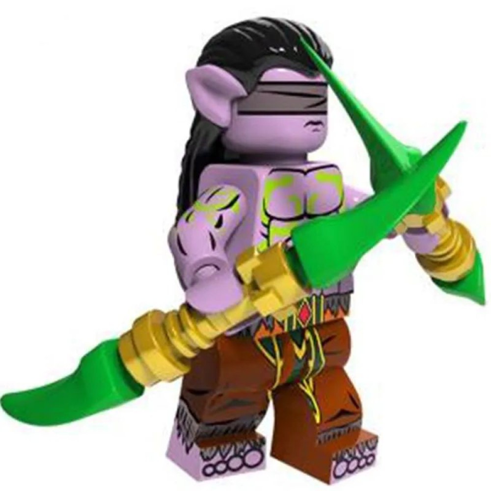 lego minifigure Warcraft 3 Minifigure Illidan Movie Minifigure building block bricks toys lego minifigure Warcraft 3 Minifigure Illidan Movie Minifigure building block bricks toys