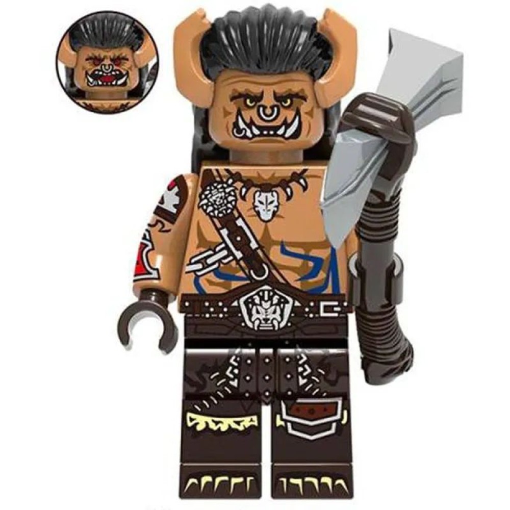 lego minifigure Minifigure of Warcraft 3 Orc Movie Minifigure building block bricks toys lego minifigure Minifigure of Warcraft 3 Orc Movie Minifigure building block bricks toys