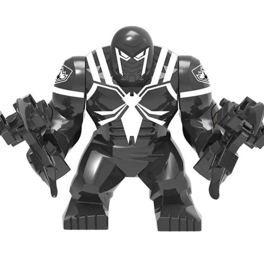 lego minifigure Large Marvel Minifigure Agent Venom Marvel building block bricks toys