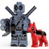 Marvel Minifigure Deadpool (Deadpool) with a dog