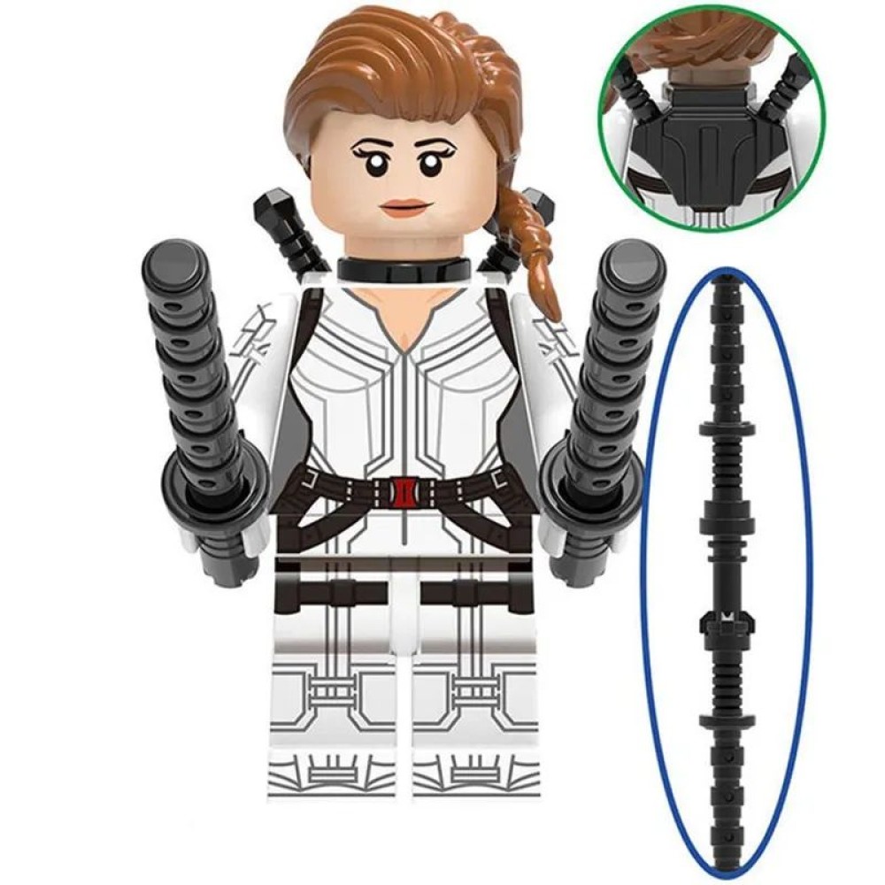 lego minifigure Marvel Minifigure Black Widow Marvel building block bricks toys