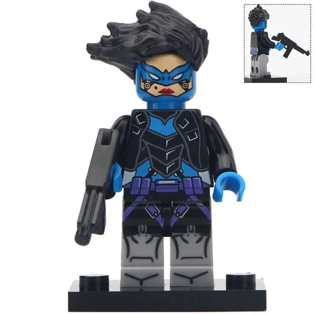 lego minifigure DC Minifigure Bluebird Harper Row Bluebird Minifigures building block bricks toys